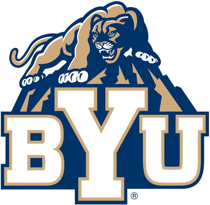Brigham Young Cougars 2005-Pres Secondary Logo v2 diy iron on heat transfer
